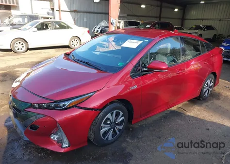 2018 Toyota Prius Prime Advanced from USA, damaged, VIN JTDKARFP0J3078938
